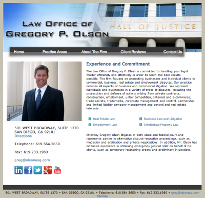 Law Office of Gregory P. Olson